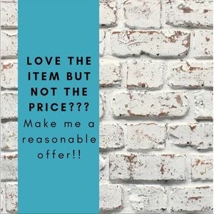 Please make an offer if you truly love/like!!